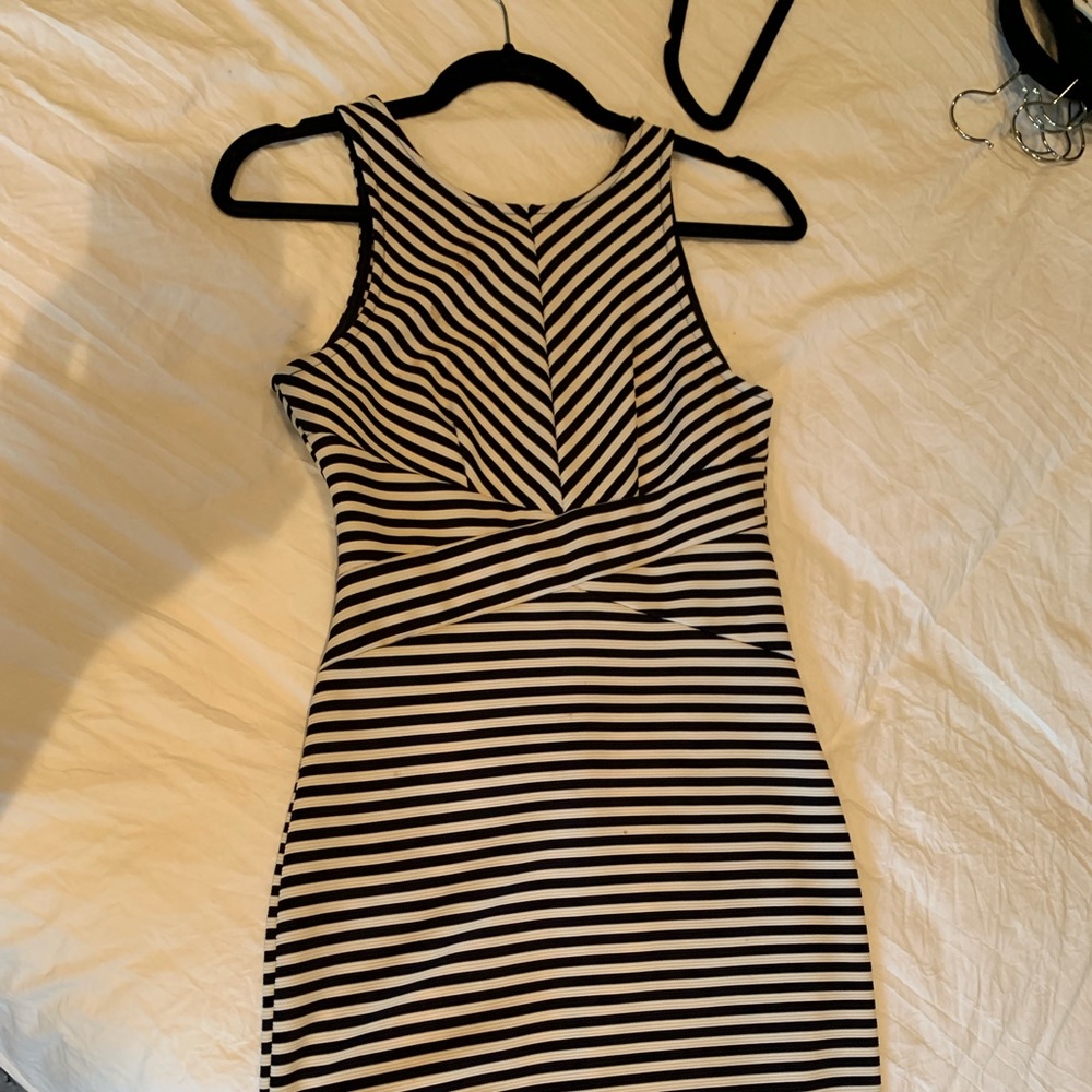 AQUA BODYCON DRESS